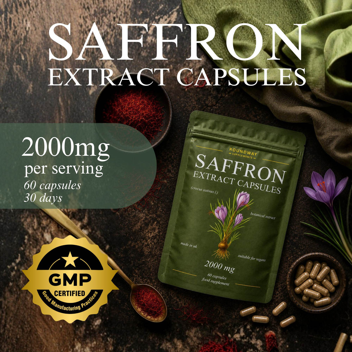 Saffron Extract Capsules