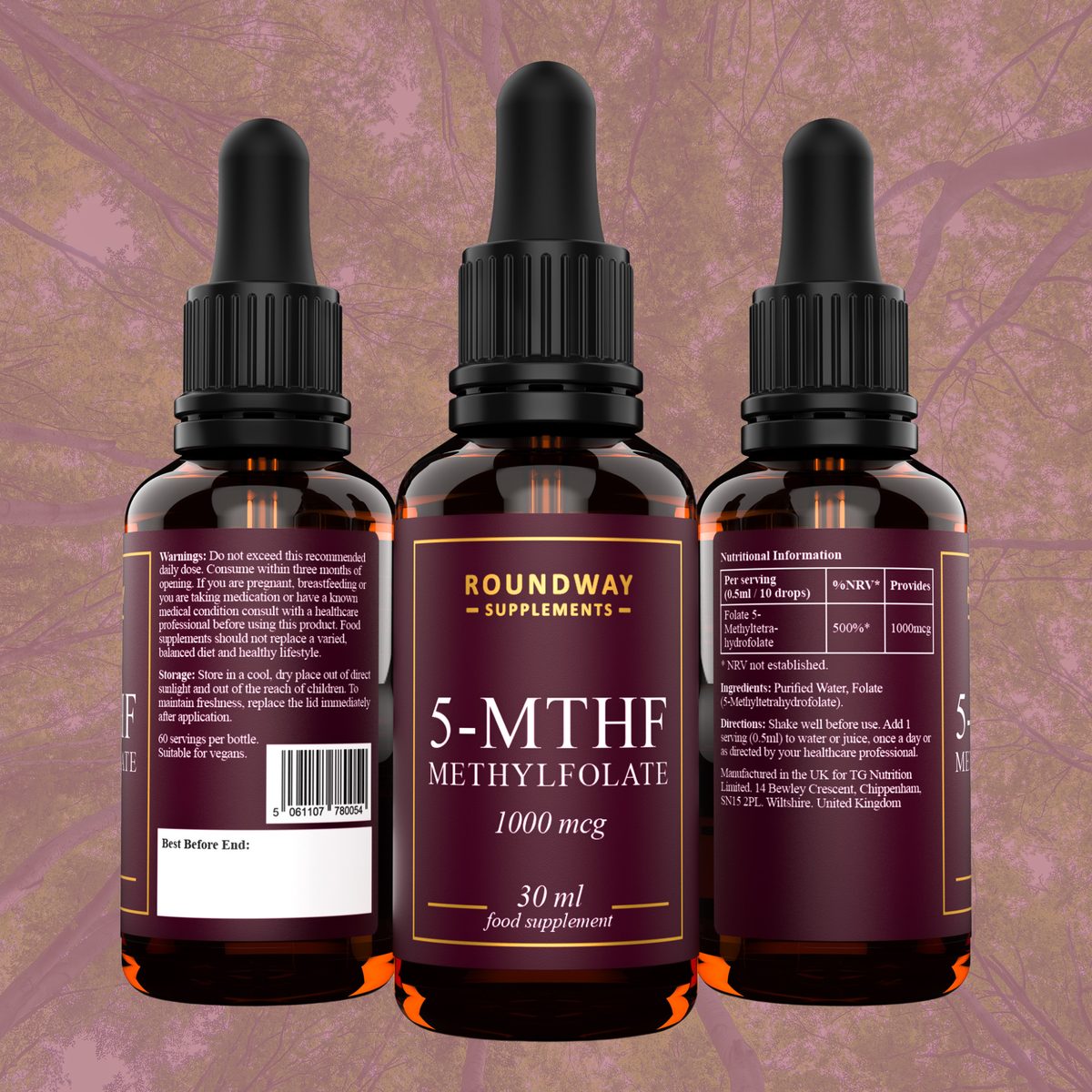 Methylfolate Folic Acid Drops