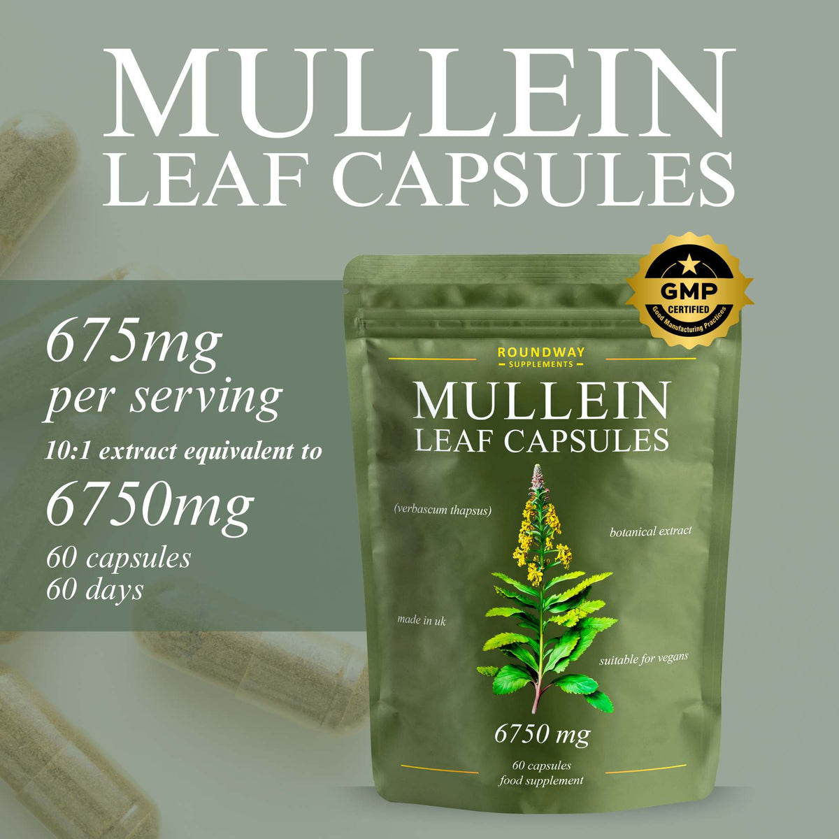 Mullein Leaf Capsules