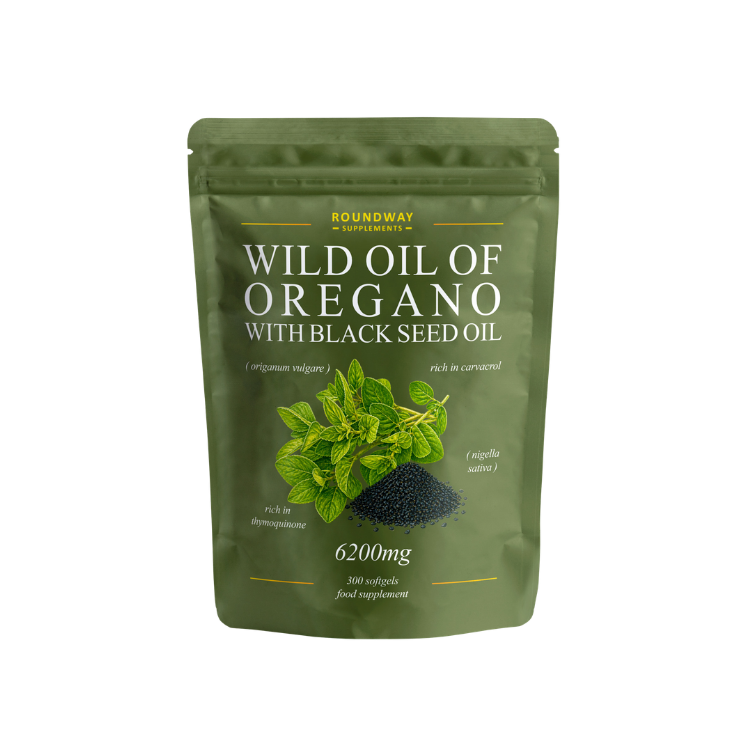 Oregano and Black Seed Oil Softgels