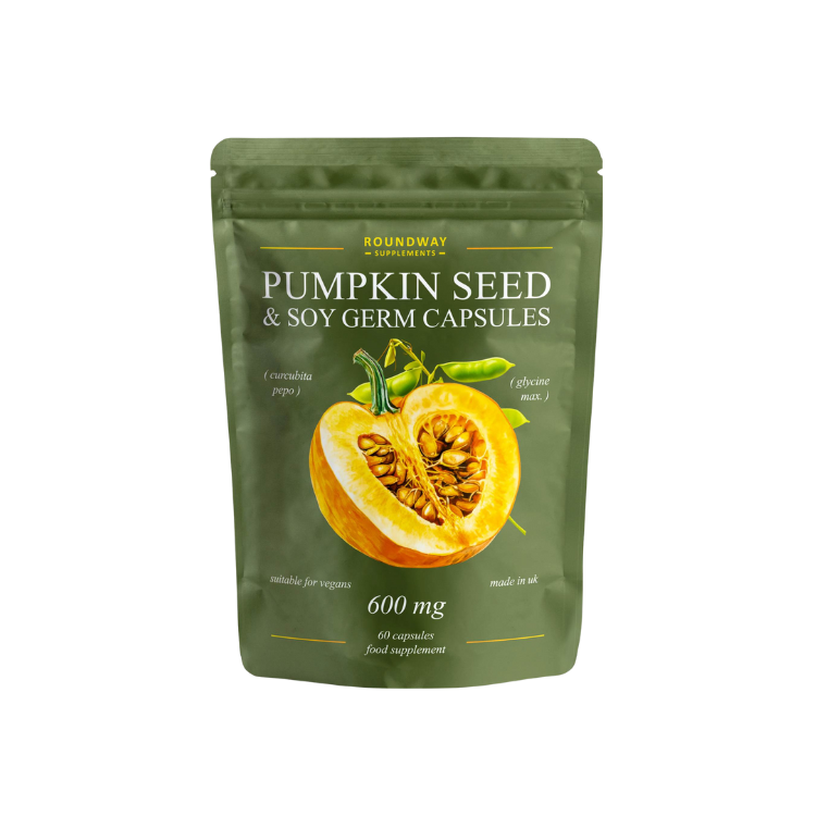 organic pumpkin seeds to plant Pumpkin Seed & Soy Germ Capsules – Plant-Based Formula