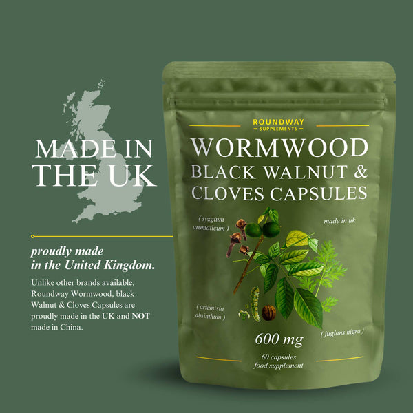 Wormwood, Black Walnut & Cloves Capsules