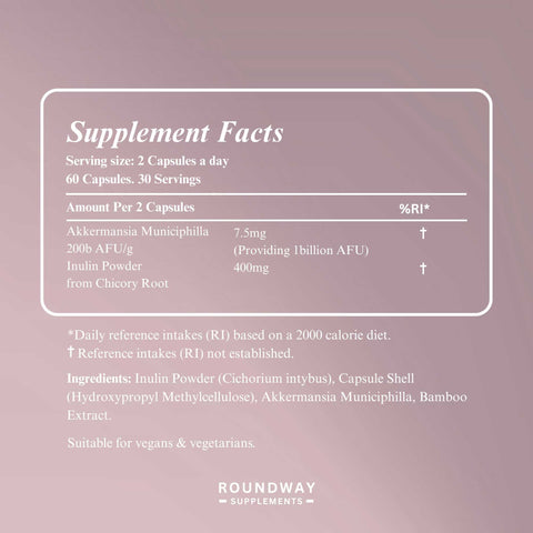 Akkermansia & Inulin Capsules