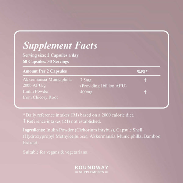 Akkermansia & Inulin Capsules
