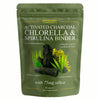 Activated Charcoal, Chlorella, Spirulina Binder