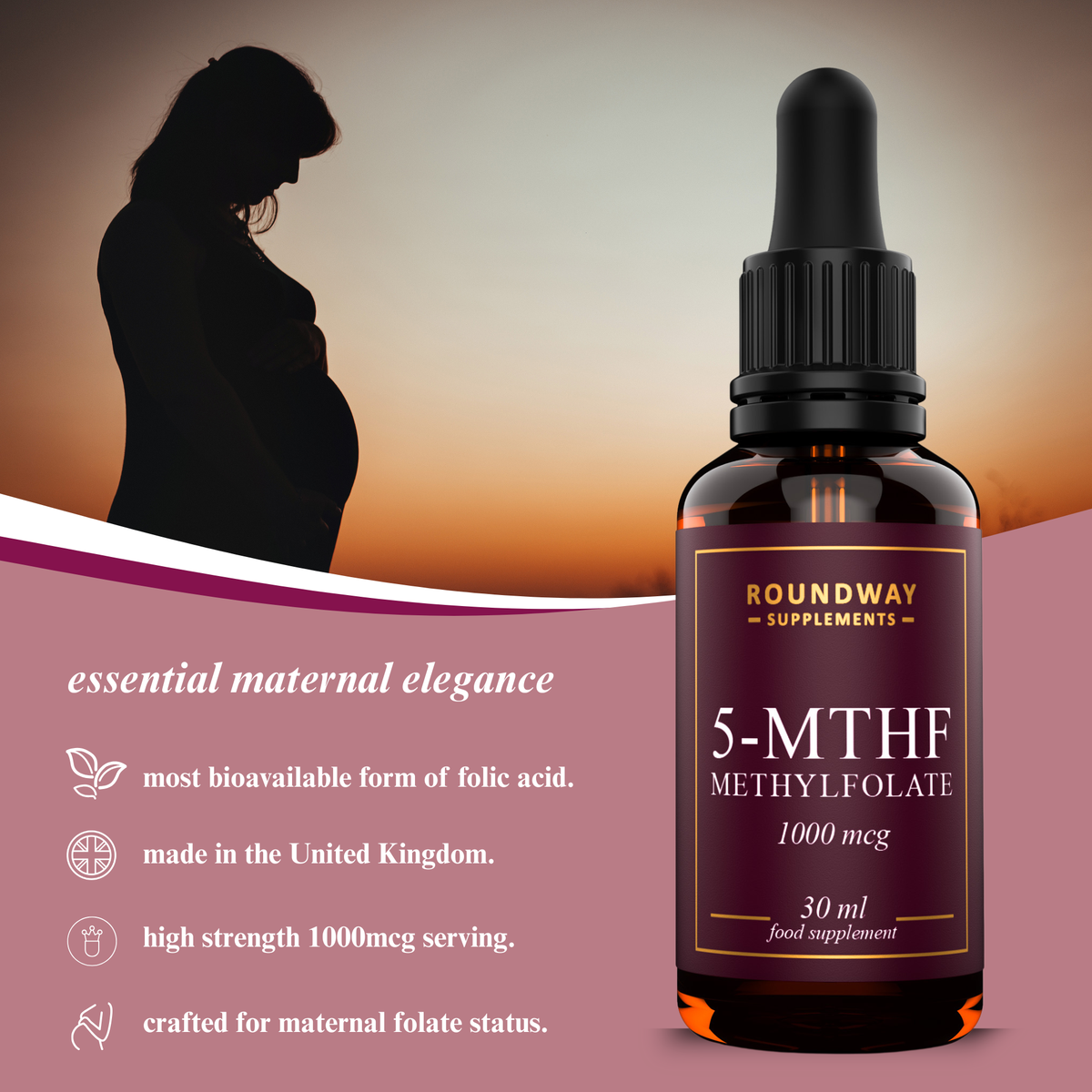 Methylfolate Folic Acid Drops