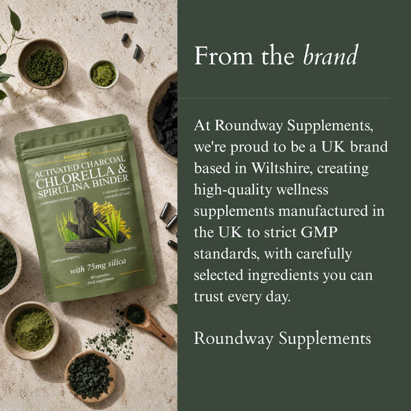 Activated Charcoal, Chlorella, Spirulina Binder alternate view