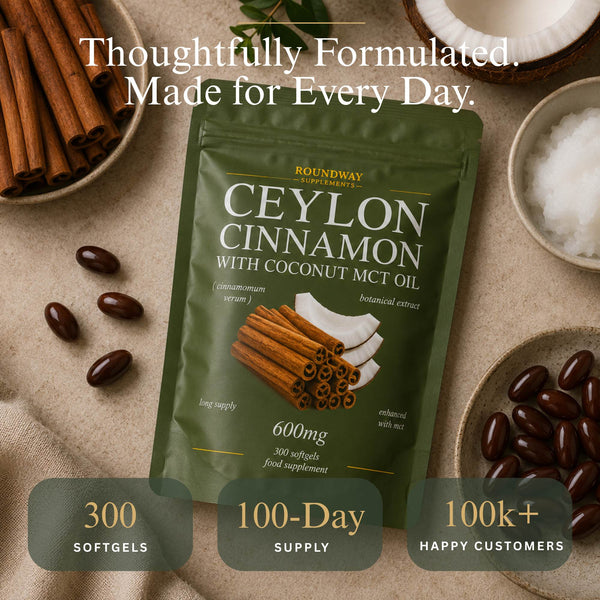Ceylon Cinnamon with Coconut MCT Oil Softgels alternate view