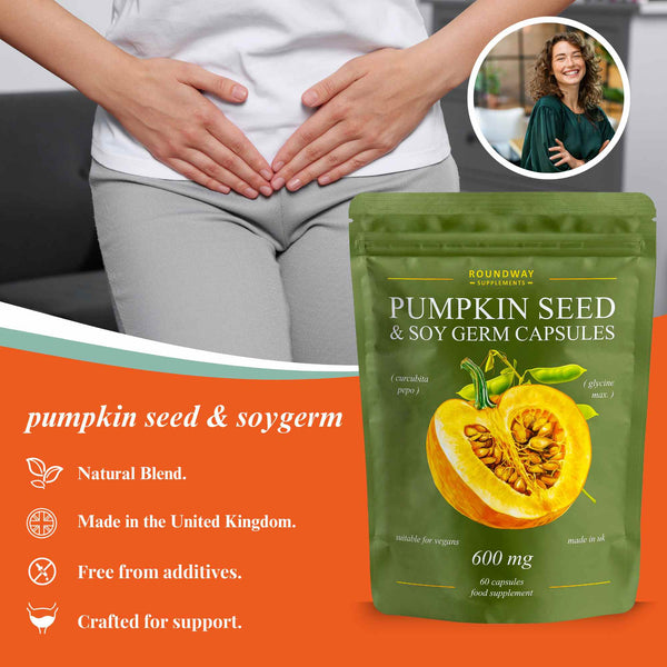 Pumpkin Seed and Soy Germ Capsules