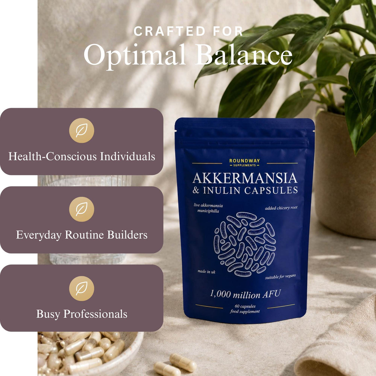 Akkermansia & Inulin Capsules