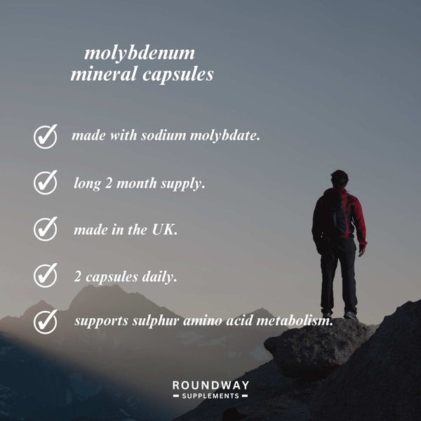 Molybdenum Mineral Capsules