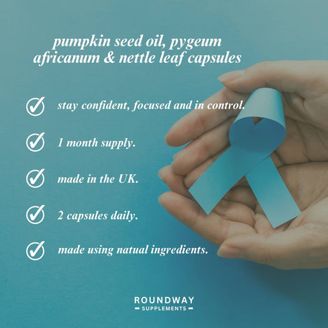 Pumpkin Seed Oil, Pygeum Africanum & Nettle Leaf Capsules