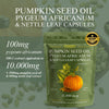 Pumpkin Seed Oil, Pygeum Africanum & Nettle Leaf Capsules
