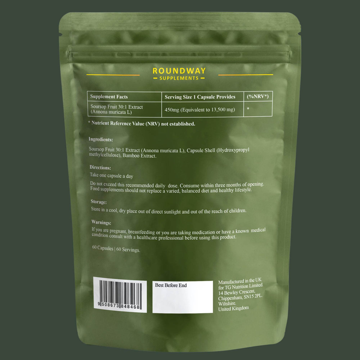 Soursop Graviola Capsules