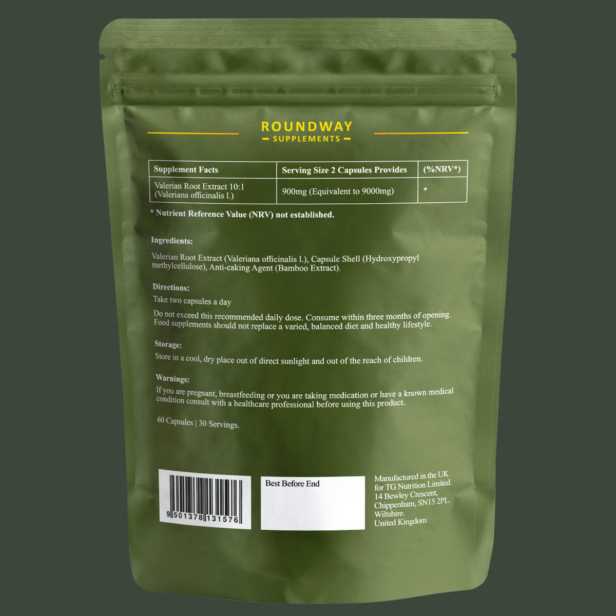 Valerian Root Capsules