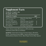 Roundway Nattokinase 2000 FU with Bromelain & 95% Curcumin, Black Pepper Extract | 60 Capsules, image 7