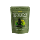 Activated Charcoal, Chlorella, Spirulina Binder pack, image 1