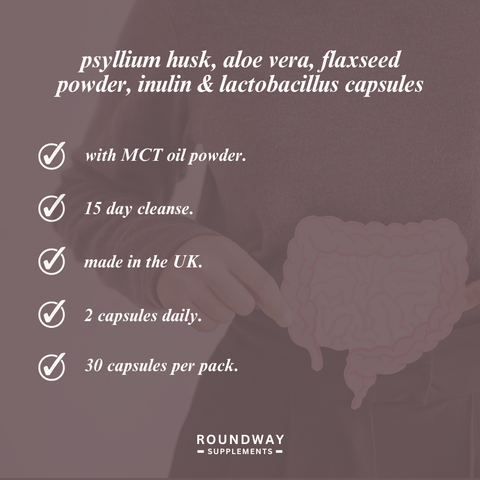 Colon Complex, Psyllium Husk & Aloe Vera Capsules