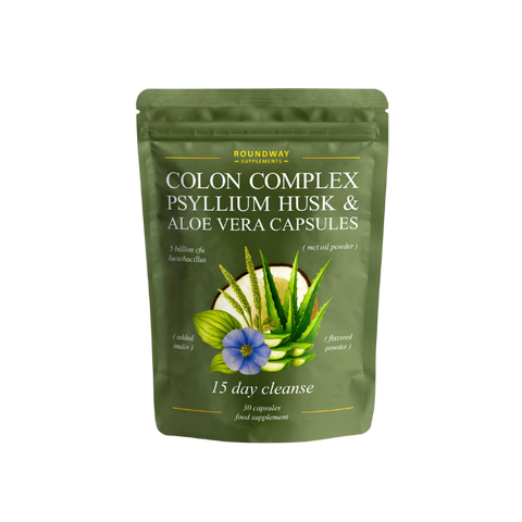 Colon Complex, Psyllium Husk & Aloe Vera Capsules
