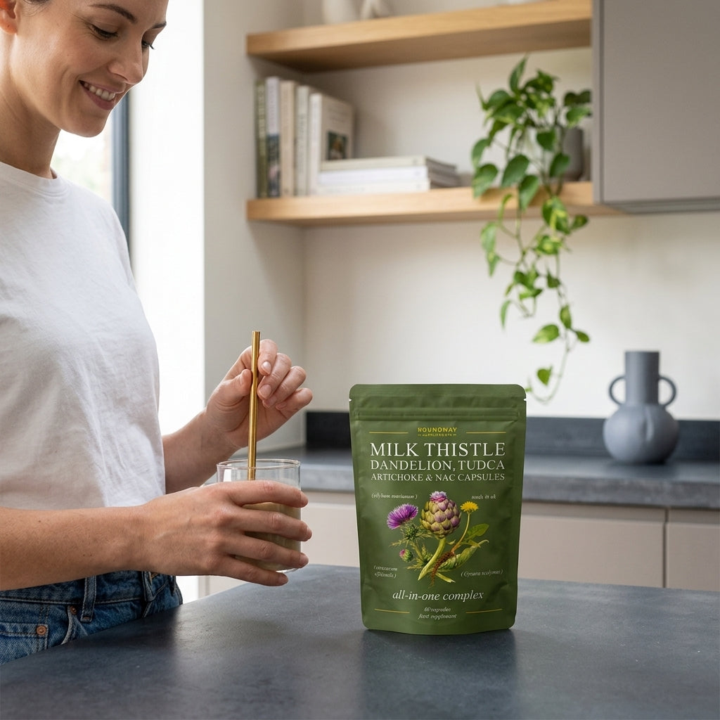 with a focused blend of high‑strength milk thistle extract, TUDCA, NAC and traditional bitter herbs.