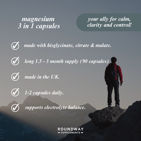 Magnesium Glycinate 3-in-1 Capsules