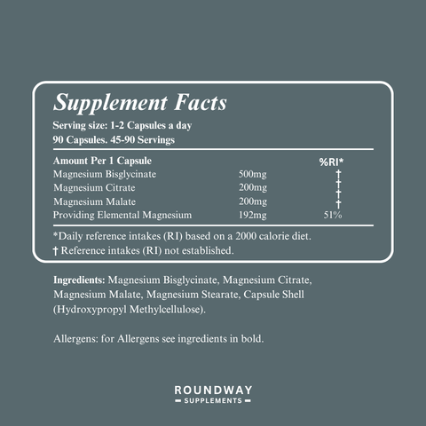 Magnesium Glycinate 3-in-1 Capsules