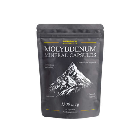 Package of Roundway Supplements Molybdenum Mineral Capsules 