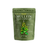 Green package of Mullein Leaf Capsules with botanical illustration 