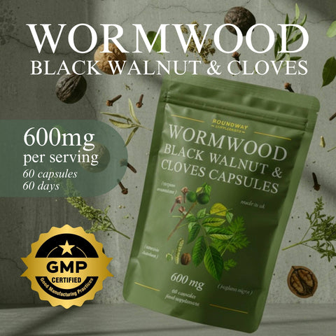 Wormwood, Black Walnut & Cloves Capsules