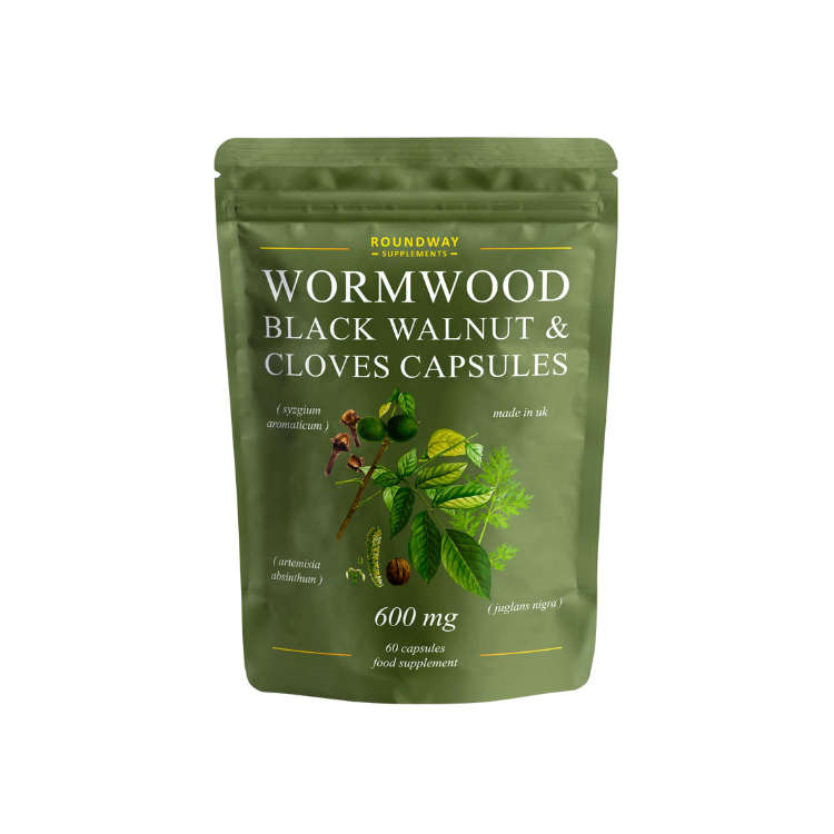 Wormwood, Black Walnut & Cloves Capsules