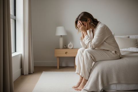 bit more subtle than that, just unhappy or head in hands