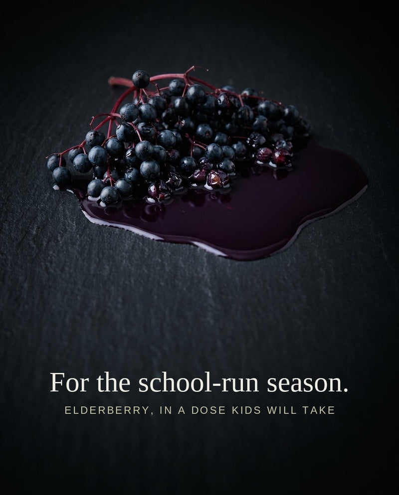 A daily immune drop, made for kids.